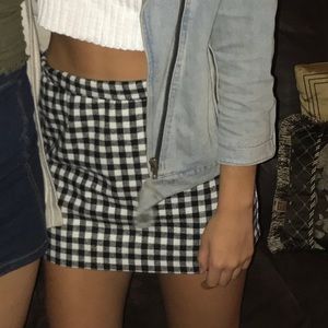 Gingham forever 21 skirt